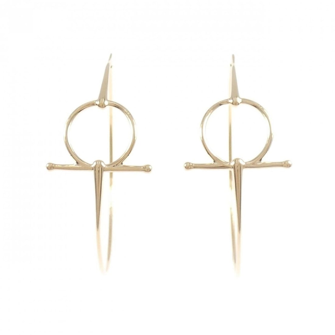 Hermes 750PG Earrings: --- Catalog ---Category: SizeSize (HxWxD): 51.70mm x 21.70mm / 2.04'' x 0.85''Category: DesignType: Stud earringsGender: WomenMaterial: Pink gold (18K)Category: GeneralMPN: H215502BBrand: Hermes---