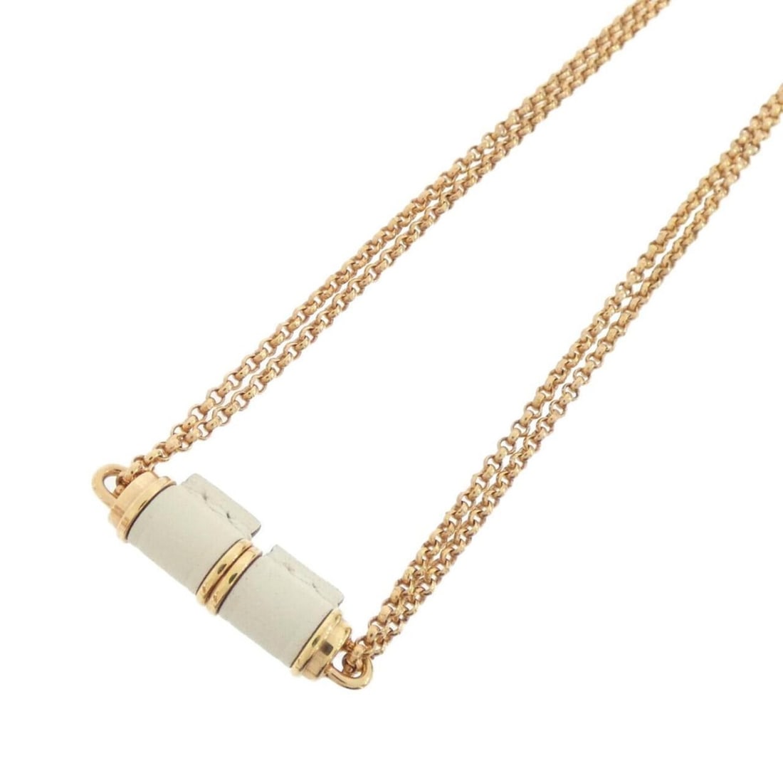 Hermes Charnière PM 010770CD Necklace: --- Catalog ---Category: SizeNeck Circumference: 40 cm / 15.74''Category: DesignColor: Rose gold, WhiteGender: WomenMaterial: Swift leatherNecklace Type: NecklaceCategory: GeneralMPN: 010770CDBrand: