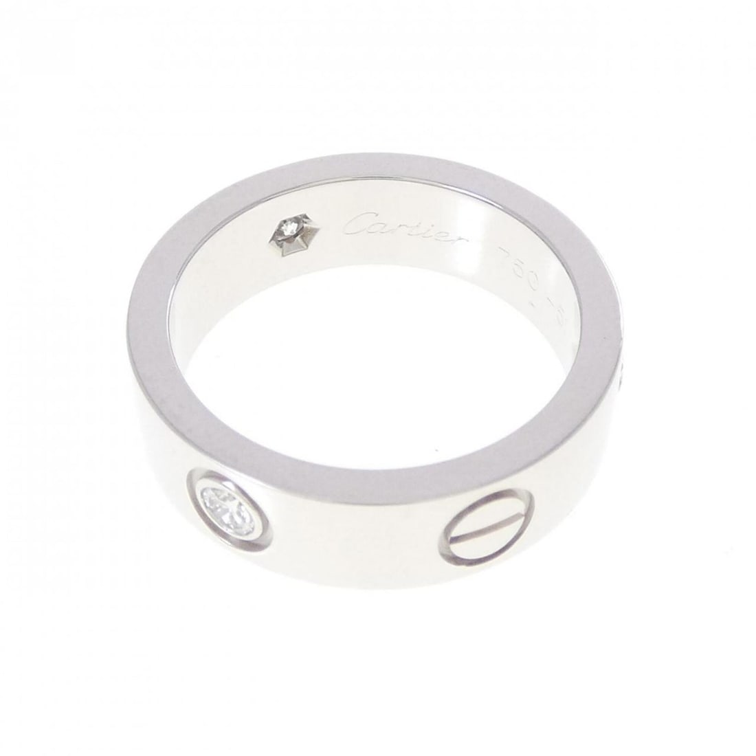 Cartier Love Half-Diamond Ring - 3
