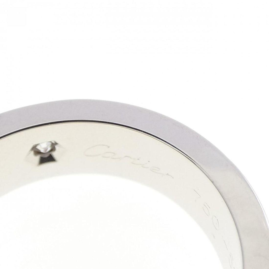 Cartier Love Half-Diamond Ring - 4