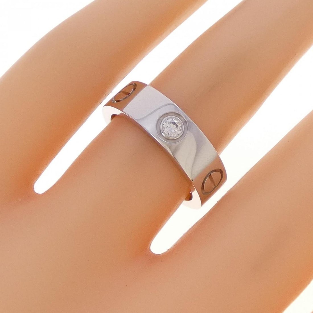 Cartier Love Half-Diamond Ring - 5