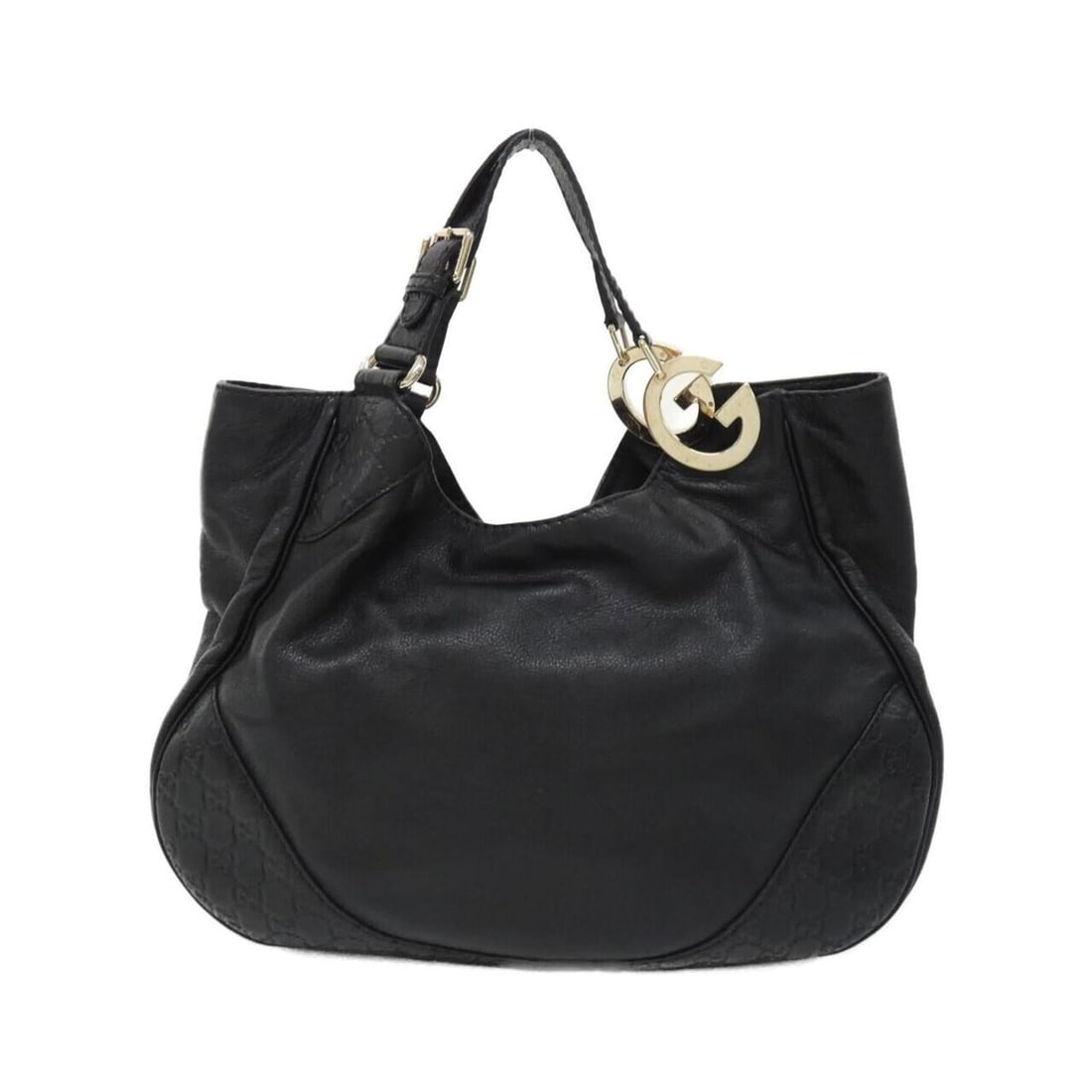 Gucci 203504 Shoulder Bag: --- Catalog ---Category: SizeSize (HxWxD): 26cm x 30cm x 16cm / 10.23'' x 11.81'' x 6.29''Category: DesignType: Shoulder bagColor: BlackGender: WomenMaterial: GG leather , Leather Category: