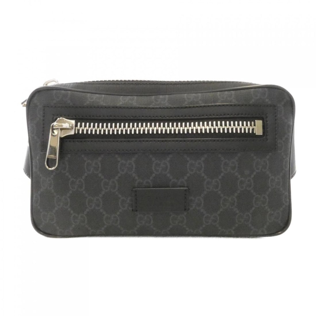 Gucci 474293 K9RRN Waist Bag: --- Catalog ---Category: SizeSize (HxWxD): 13cm x 24cm x 6cm / 5.11'' x 9.44'' x 2.36''Category: DesignType: Fanny packColor: Black, GrayGender: WomenMaterial: GG Supreme , Canvas Category: