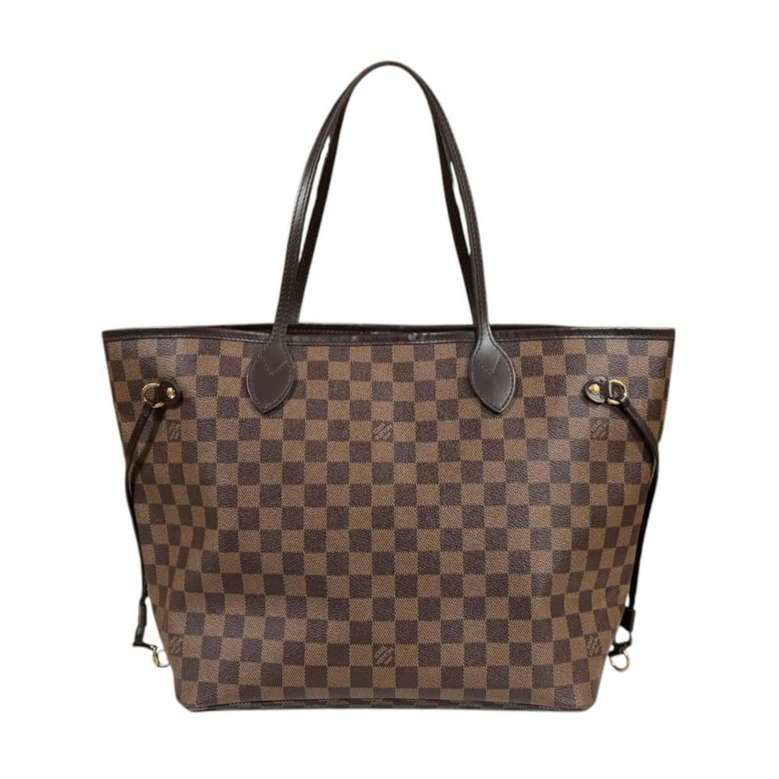 Louis Vuitton Neverfull MM Damier Tote Bag, Canvas N41358 Brown, Women's LOUIS VUITTON (1 of 20)