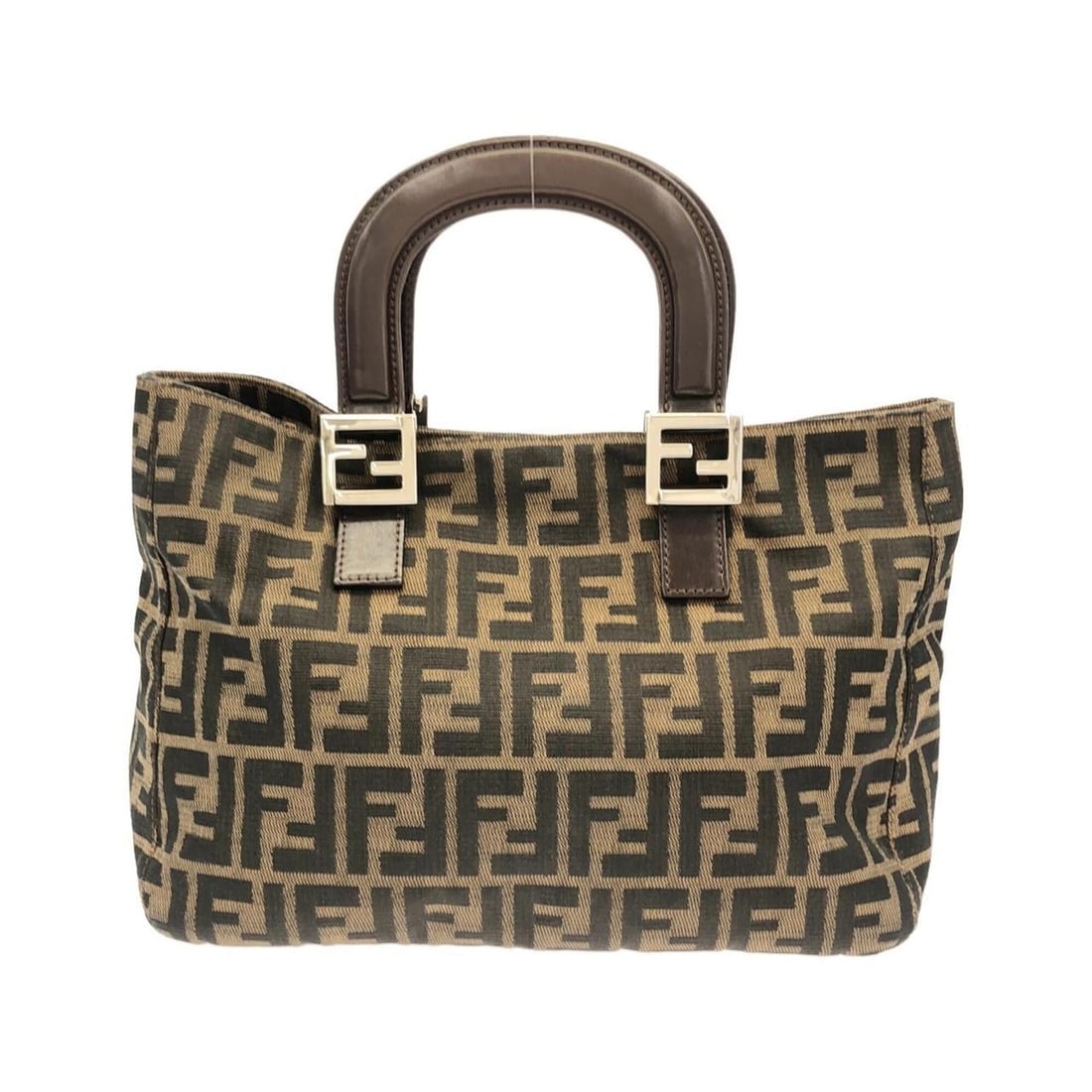 Fendi 26693 handbag: --- Catalog ---Category: SizeSize (HxWxD): 22cm x 30cm x 13cm / 8.66'' x 11.81'' x 5.11''Category: DesignType: HandbagColor: BrownGender: Women,MenMaterial: Canvas Category: GeneralMPN: 26693Brand: