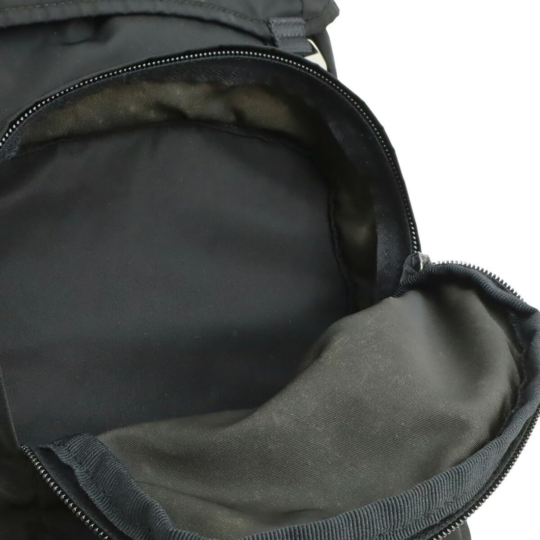 PRADA Triangle Backpack, Daypack, Nylon, NERO Black, V135 - 10