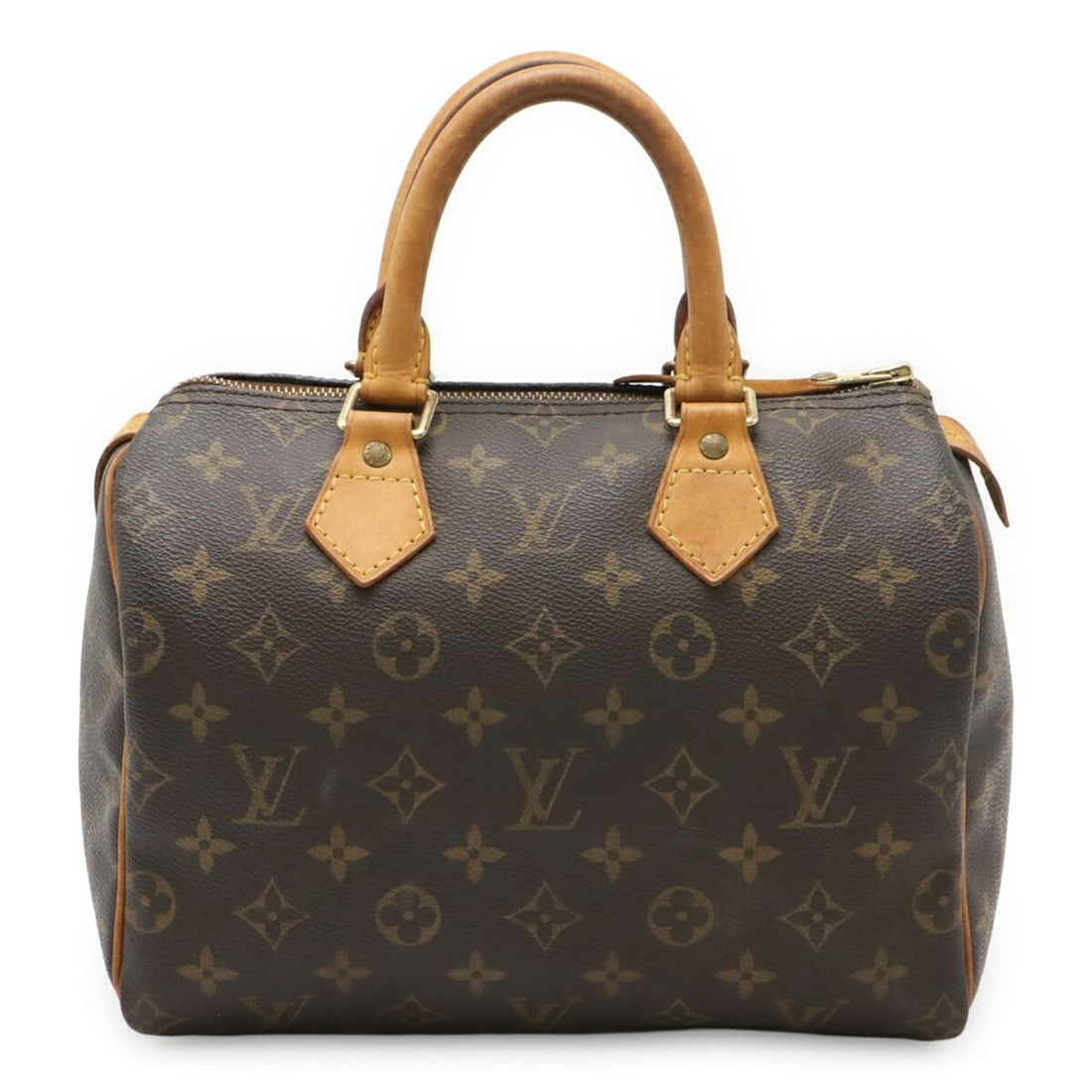 LOUIS VUITTON Louis Vuitton Monogram Speedy 25 Handbag M41528: --- Catalog ---Category: SizeWeight: 360g / 12.69oz.Size (HxWxD): 19cm x 25cm x 14.5cm / 7.48'' x 9.84'' x 5.7''Category: DesignType: HandbagColor: BrownStyle: CasualGender: WomenMaterial: Monogram