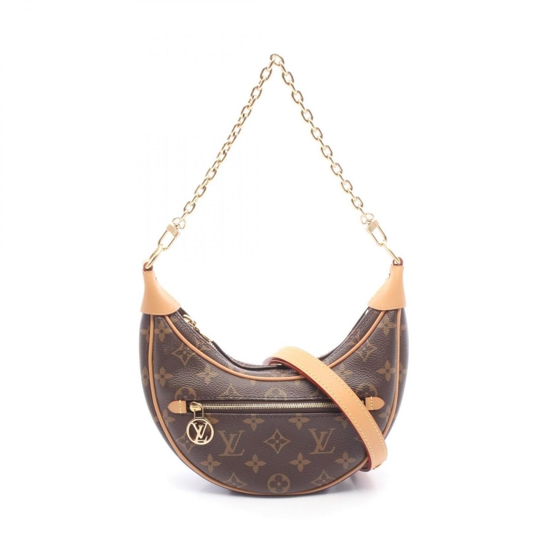 Louis Vuitton Loop 2-Way Shoulder Bag/Handbag, Coated Canvas and Leather, Monogram Pattern, Women's,: --- Catalog ---Category: SizeSize (HxWxD): 12cm x 23cm x 6cm / 4.72'' x 9.05'' x 2.36''Category: DesignType: Handbag, Shoulder bagColor: BrownGender: WomenMaterial: Coated canvas , Leather Category: G