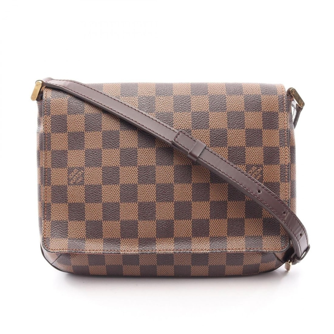 Louis Vuitton Musette Tango Long Shoulder Bag/Handbag, Coated Canvas and Leather, Damier Pattern, (1 of 20)