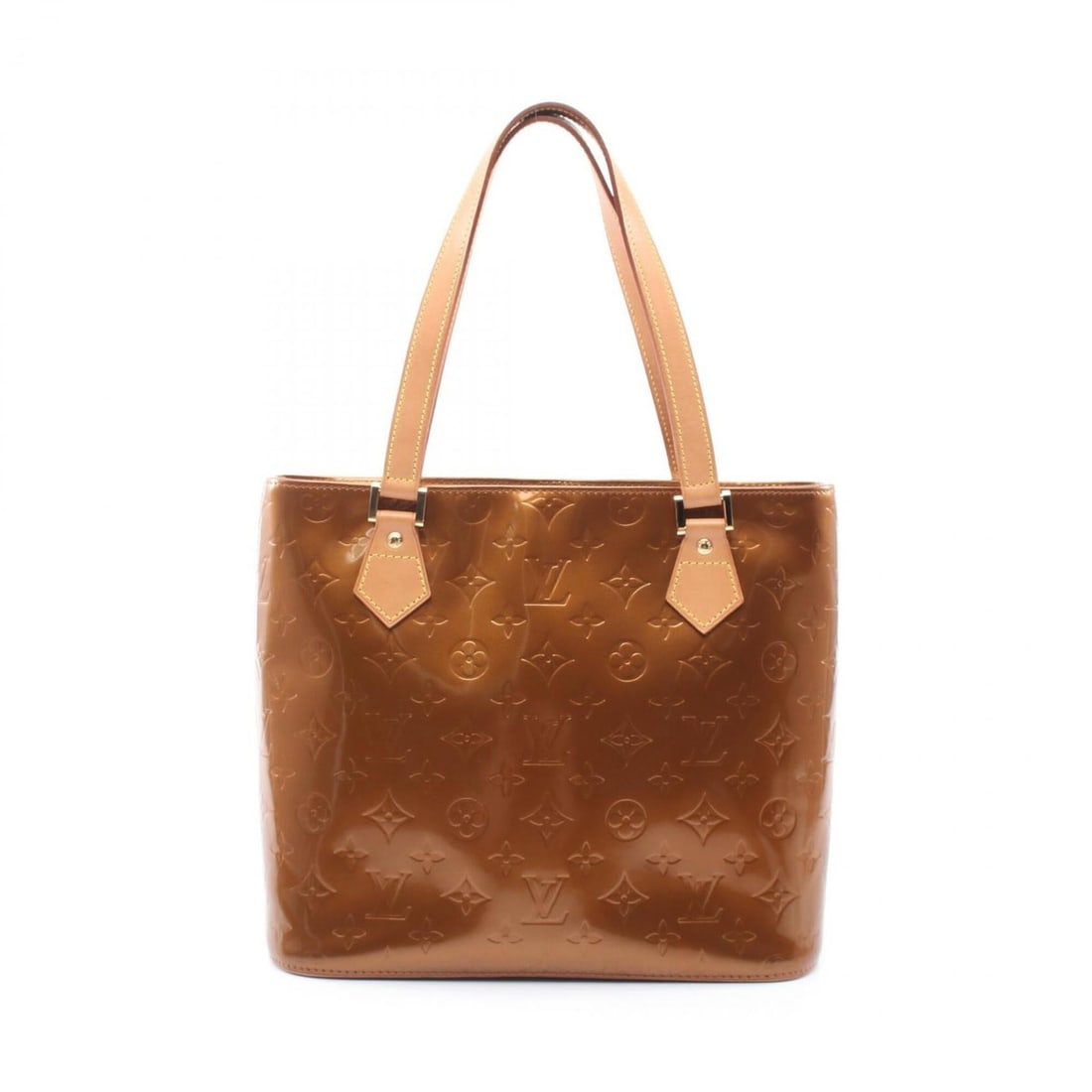 Louis Vuitton Houston Tote Bag Handbag Leather Vernis Women's Brown M91122: --- Catalog ---Category: SizeSize (HxWxD): 24cm x 29cm x 15.5cm / 9.44'' x 11.41'' x 6.1''Category: DesignType: Handbag, Tote bagColor: Bronze, BrownGender: WomenMaterial: Vernis , Leather Category: G