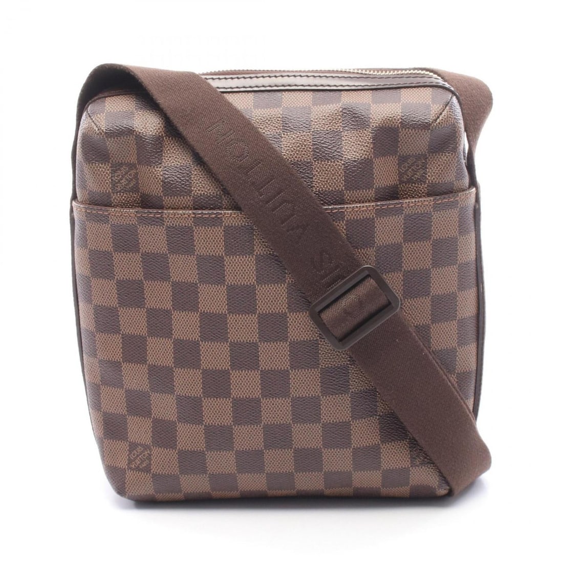 Louis Vuitton Trotta Beaucoup Shoulder Bag/Handbag, Coated Canvas and Leather, Damier Pattern,: --- Catalog ---Category: SizeSize (HxWxD): 24cm x 20cm x 8cm / 9.44'' x 7.87'' x 3.14''Category: DesignType: Handbag, Shoulder bagColor: Brown, EbeneGender: Men,WomenMaterial: Coated canvas , Leather 