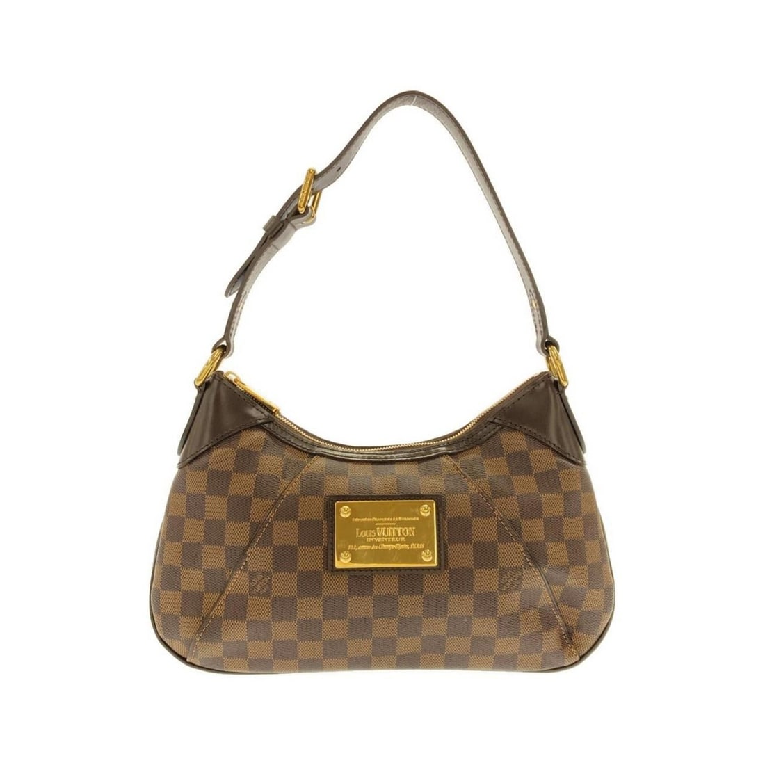 Louis Vuitton Damier Thames PM N48180 Shoulder Bag: --- Catalog ---Category: SizeSize (HxWxD): 19cm x 33cm x 6cm / 7.48'' x 12.99'' x 2.36''Category: DesignType: Shoulder bagColor: EbeneGender: WomenMaterial: Coated canvas Category: GeneralBrand: Louis
