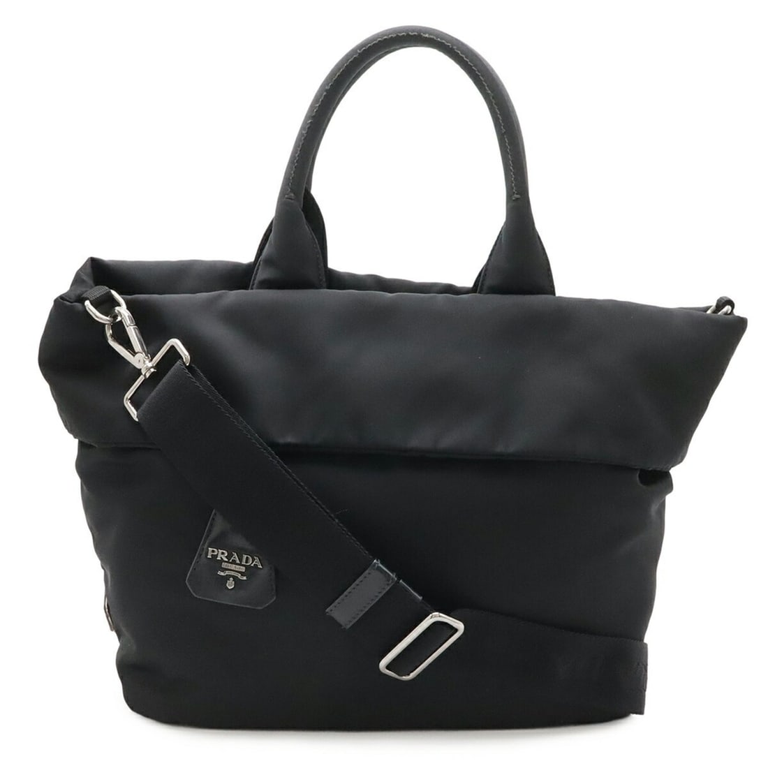 PRADA Reversible Tote Bag/Shoulder Bag, Nylon, Black (NERO), BN1959: --- Catalog ---Category: SizeSize (HxWxD): 25.5cm x 18cm / 10.03'' x 7.08''Category: DesignType: Shoulder bag, Tote bagColor: Black, NeroGender: WomenMaterial: Nylon Category: GeneralMPN: BN1959Brand: