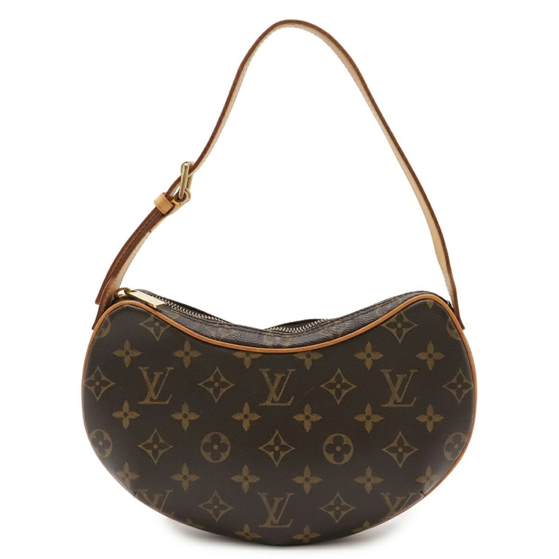 LOUIS VUITTON Louis Vuitton Monogram Pochette Croissant Crescent-shaped Shoulder Bag Handbag M51510: --- Catalog ---Category: SizeSize (HxWxD): 15cm x 26cm x 7cm / 5.9'' x 10.23'' x 2.75''Category: DesignType: Handbag, Pochette, Shoulder bagColor: Brown, MonogramGender: WomenMaterial: Monogram