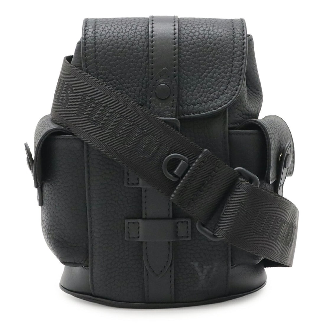 LOUIS VUITTON Louis Vuitton Taurillon Christopher XS Shoulder Bag Crossbody Sling Leather Noir Black: --- Catalog ---Category: SizeSize (HxWxD): 21cm x 15cm x 6cm / 8.26'' x 5.9'' x 2.36''Category: DesignType: Shoulder bagColor: Black, NoirGender: Women,MenCategory: GeneralMPN: M58495Brand: Louis