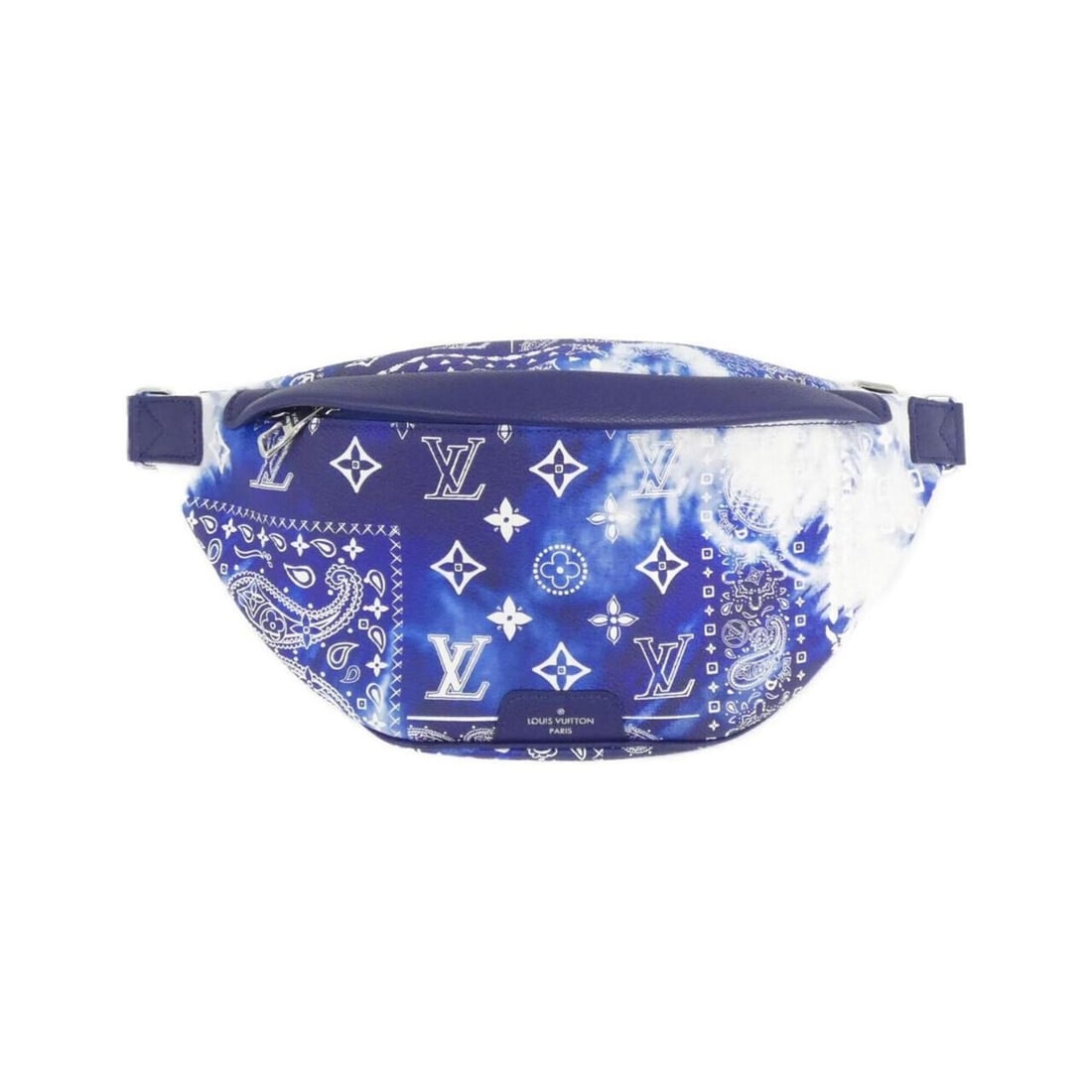 Louis Vuitton Monogram Bandana Discovery Bumbag PM M20587 Shoulder Bag: --- Catalog ---Category: SizeSize (HxWxD): 15cm x 40cm x 7cm / 5.9'' x 15.74'' x 2.75''Category: DesignType: Shoulder bagColor: BlueGender: Women,MenMaterial: Leather Category: GeneralMPN: