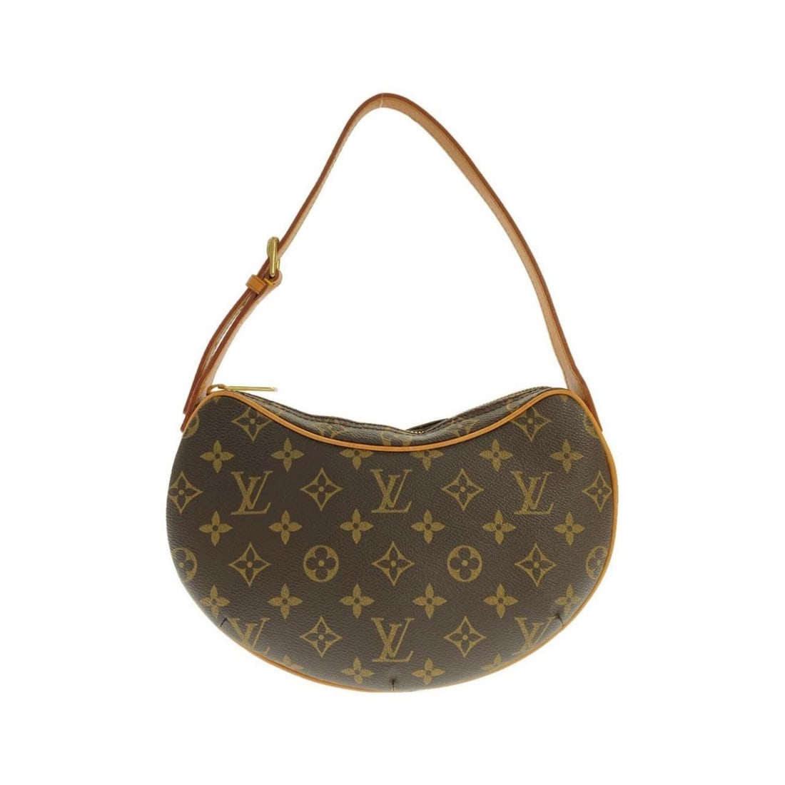 Louis Vuitton Monogram Pochette Croissant M51510 Shoulder Bag: --- Catalog ---Category: SizeSize (HxWxD): 15cm x 25cm x 4cm / 5.9'' x 9.84'' x 1.57''Category: DesignType: Pochette, Shoulder bagColor: Marron, MonogramGender: WomenMaterial: Coated canvas Category: