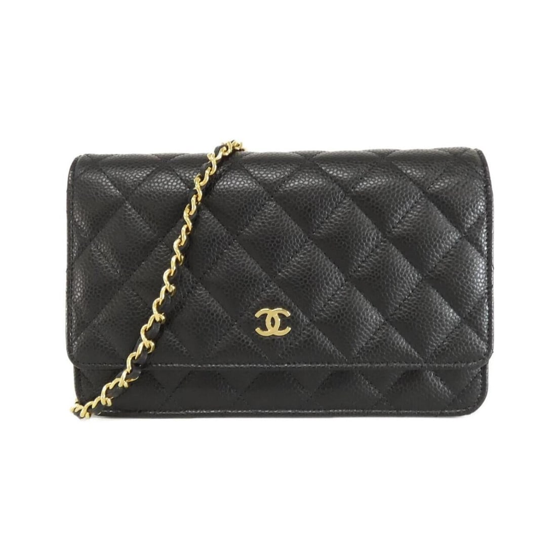 Chanel Timeless Classic Line AP0250 Wallet Chain: --- Catalog ---Category: SizeSize (HxWxD): 12cm x 19cm x 4cm / 4.72'' x 7.48'' x 1.57''Category: DesignType: Chain/Shoulder walletColor: Black, BordeauxGender: WomenMaterial: Grained Calfskin