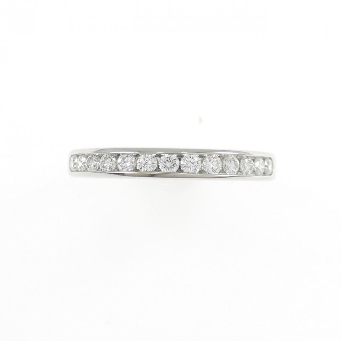 Tiffany Half Circle Channel Setting Ring - 2