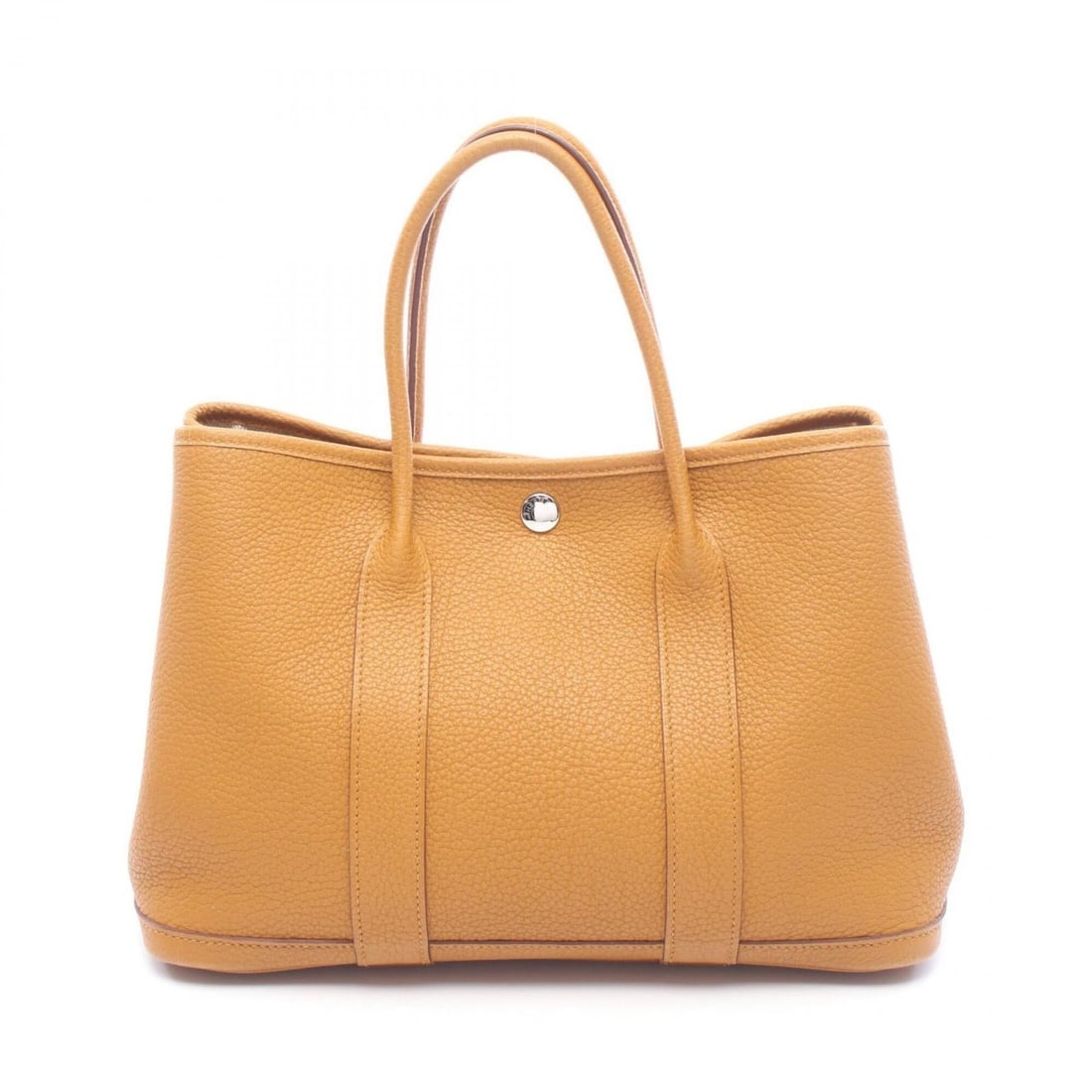 Hermes Garden Party TPM Tote Bag Handbag Leather Negonda Brown 051568CK: --- Catalog ---Category: SizeSize (HxWxD): 21cm x 30cm x 14cm / 8.26'' x 11.81'' x 5.51''Category: DesignType: Handbag, Tote bagColor: BrownGender: WomenMaterial: Negonda leather Category: GeneralMPN: