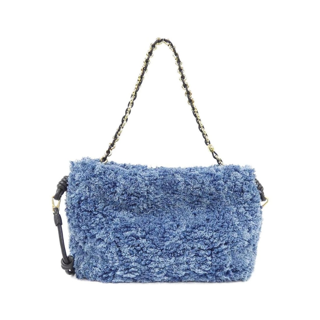 Loewe Flamenco Purse Medium A411FCRX56 Shoulder Bag: --- Catalog ---Category: SizeSize (HxWxD): 21cm x 30cm x 13cm / 8.26'' x 11.81'' x 5.11''Category: DesignType: Shoulder bagColor: BlueGender: WomenMaterial: Denim Category: GeneralMPN: