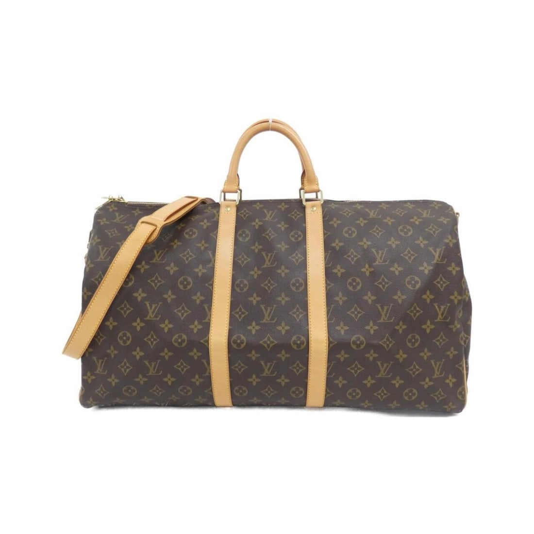 Louis Vuitton Monogram Keepall Bandoulière 55cm M41414 Boston Bag: --- Catalog ---Category: SizeWeight: 1.15kg / 2.53lb.Size (HxWxD): 31cm x 55cm x 24cm / 12.2'' x 21.65'' x 9.44''Strap Length: 102cm - 120cm / 40.15'' - 47.24''Handle Length: 29cm / 11.41''Category: