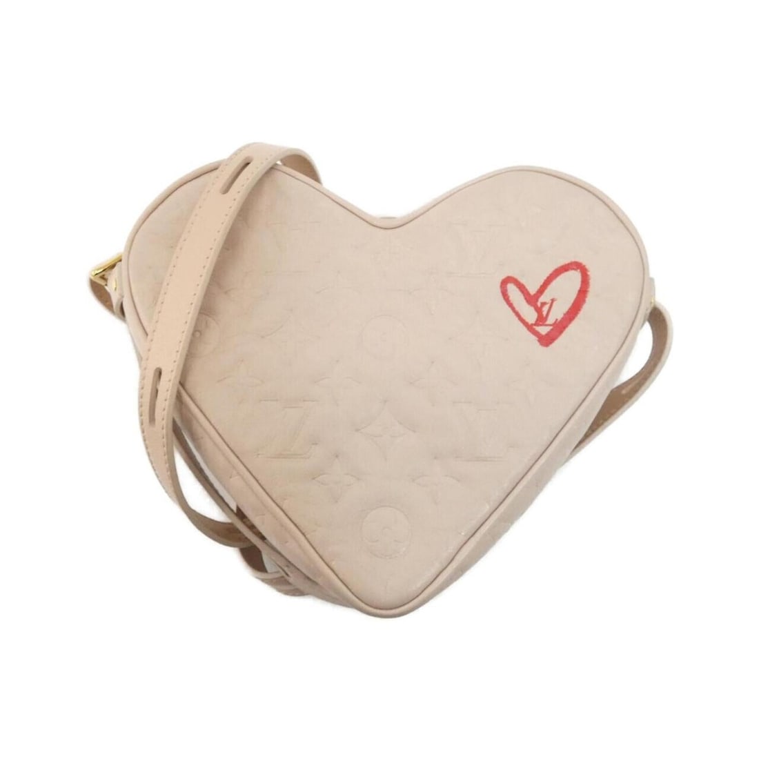 Louis Vuitton Monogram Sac Coeur Falling in Love M58738 Shoulder Bag: --- Catalog ---Category: SizeWeight: 310g / 10.93oz.Size (HxWxD): 20cm x 22cm x 7cm / 7.87'' x 8.66'' x 2.75''Strap Length: 92cm - 112cm / 36.22'' - 44.09''Category: DesignType: Shoulder bagColor: