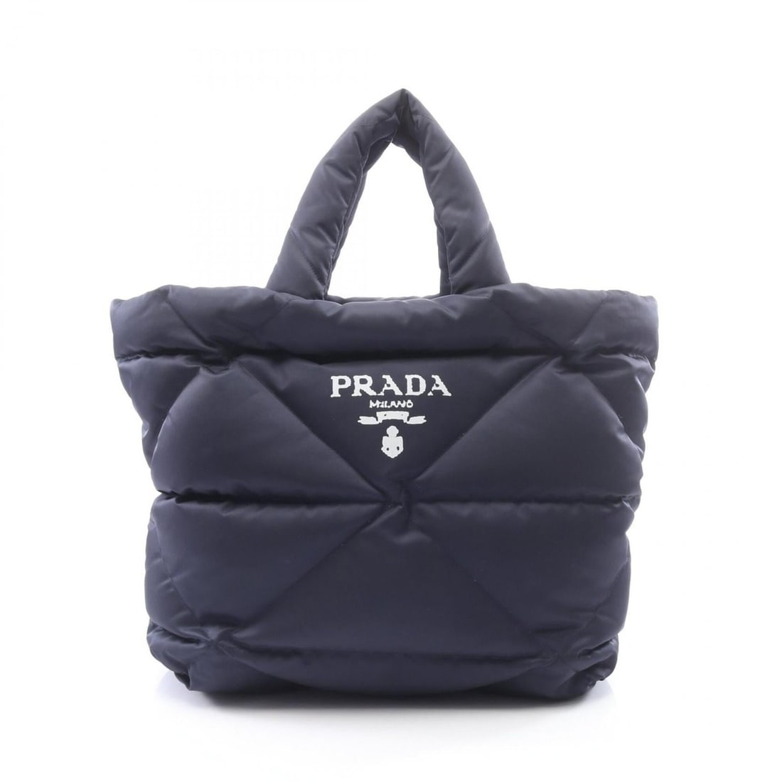 Prada PRADA Re-Nylon Tote Bag Handbag Nylon Women's Navy 2VG082: --- Catalog ---Category: SizeSize (HxWxD): 30cm x 37cm x 17cm / 11.81'' x 14.56'' x 6.69''Category: DesignType: Handbag, Tote bagColor: NavyGender: WomenMaterial: Nylon Category: GeneralMPN: 2VG082Bra