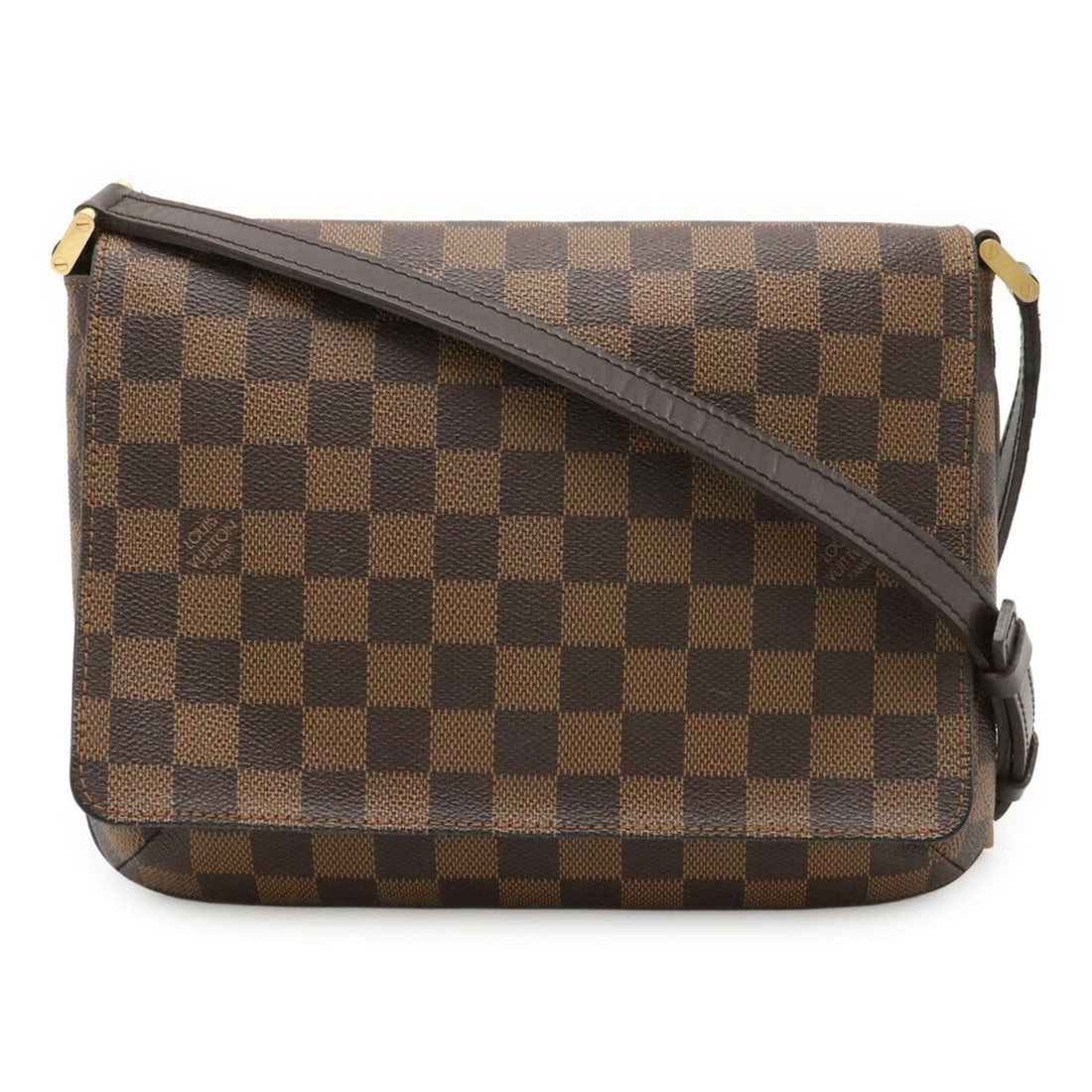 LOUIS VUITTON Damier Musette Tango Shoulder Bag Long N51301: --- Catalog ---Category: SizeWeight: 330g / 11.64oz.Size (HxWxD): 20cm x 26.5cm x 6cm / 7.87'' x 10.43'' x 2.36''Strap Length: 130cm / 51.18''Category: DesignType: Shoulder bagColor: BrownGender: Wome