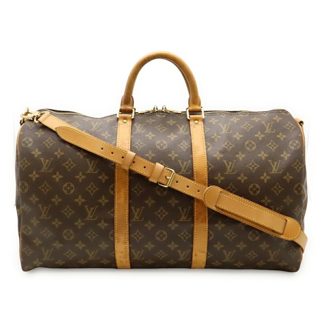LOUIS VUITTON Louis Vuitton Monogram Keepall Bandoulière 50 Boston Bag Travel Shoulder M41416: --- Catalog ---Category: SizeSize (HxWxD): 28.5cm x 51cm x 22cm / 11.22'' x 20.07'' x 8.66''Category: DesignType: Boston bag, Shoulder bagColor: Brown, MonogramGender: Women,MenMaterial: Monogram Cate