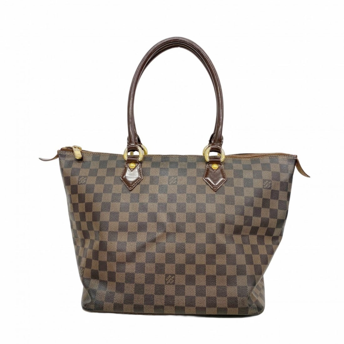 Louis Vuitton Damier Saleya MM Handbag N51182 Ebene Women's (1 of 10)