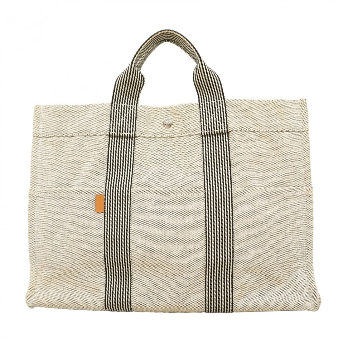 Hermes New Fourre-Tout MM Canvas Tote Bag, Gray, Men's & Women's: --- Catalog ---Category: SizeSize (HxWxD): 30.5cm x 43cm x 10cm / 12'' x 16.92'' x 3.93''Category: DesignType: Tote bagColor: GrayGender: Men,WomenMaterial: Canvas Hardware Color: SilverCategory: Gene