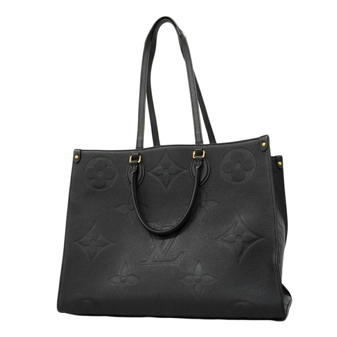Louis Vuitton Monogram Empreinte OnTheGo GM Tote Bag M44925 Noir (Black) 2-way bag for men and women: --- Catalog ---Category: SizeSize (HxWxD): 32cm x 41cm x 17.5cm / 12.59'' x 16.14'' x 6.88''Category: DesignType: Tote bagColor: NoirGender: Men,WomenCategory: GeneralMPN: M44925Brand: Louis Vuitton--