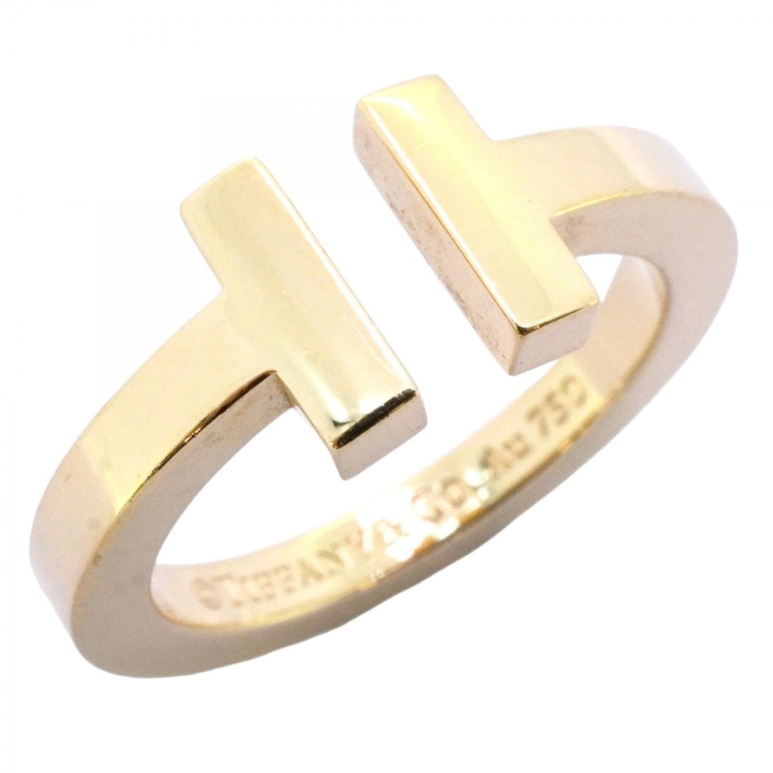 Tiffany & Co. T-Square Ring, 18K Yellow Gold, Size 11, Women's, P2906677: --- Catalog ---Category: SizeJP Size: 11US Size: 6Category: DesignType: Band ringGender: WomenMaterial: Yellow gold (18K)Category: GeneralBrand: Tiffany--- Item List ---Section: ConditionRanking: Rank