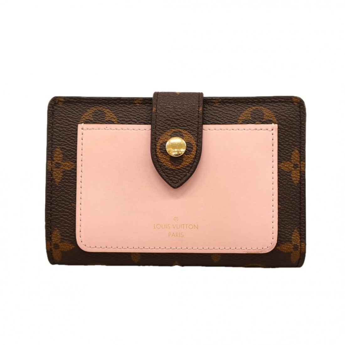 Louis Vuitton Monogram Portefeuille Juliette Wallet M80973 Brown Rose Ballerine Women's: --- Catalog ---Category: SizeSize (HxWxD): 9cm x 13cm x 2.5cm / 3.54'' x 5.11'' x 0.98''Category: DesignType: Wallet (bi-fold)Color: Brown, Rose ballerineGender: WomenCategory: GeneralMPN: M80973Brand