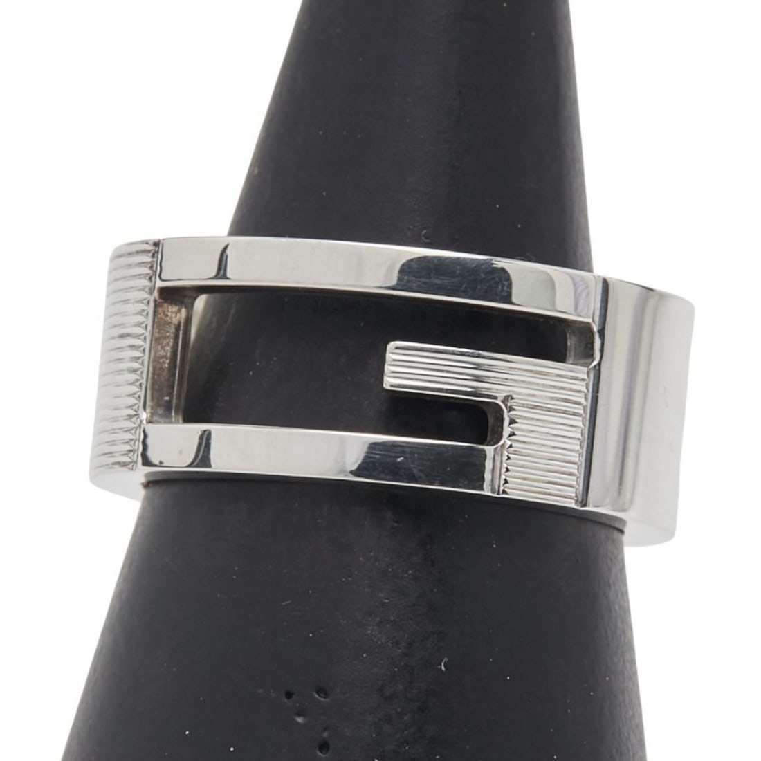 Gucci Cutout G Ring #12 SV925 Silver Women's GUCCI (1 of 11)
