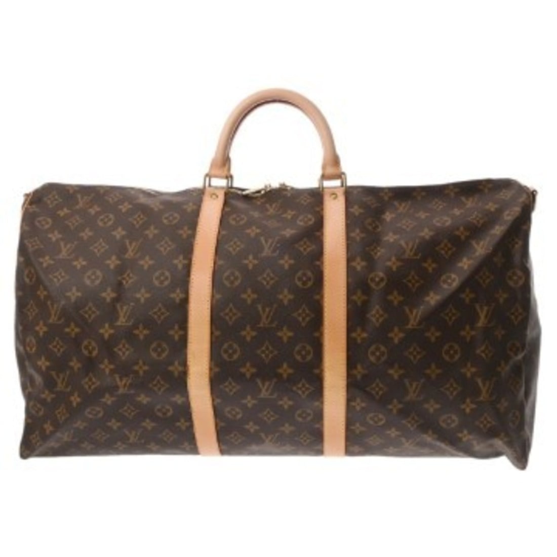 LOUIS VUITTON Keepall Bandoulière 60 M41412 Men's/Women's Boston Bag, AB Rank, Used, Ginzo (1 of 11)