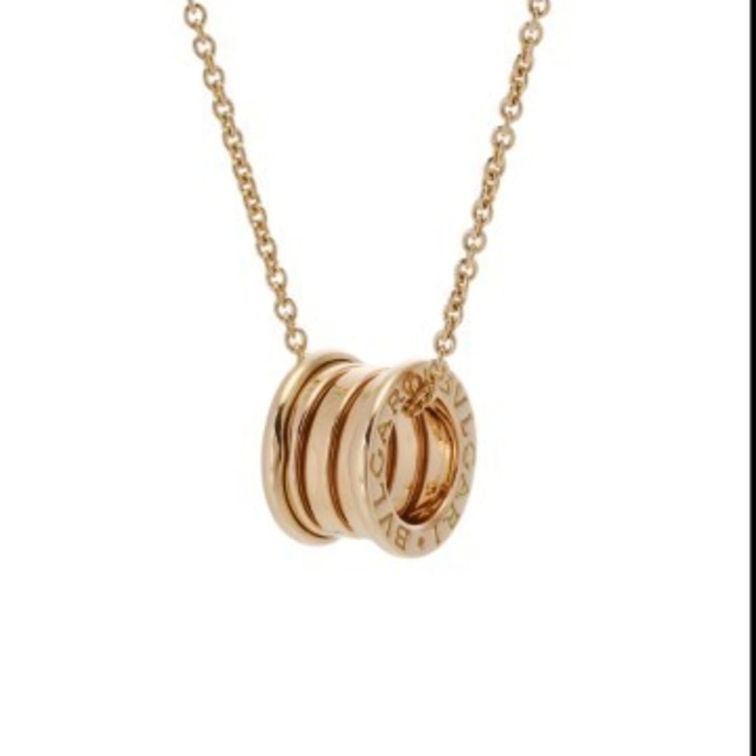 BVLGARI B-ZERO1 Necklace for Women, 18K Yellow Gold (YG), Grade A, Used, Ginzo (1 of 13)