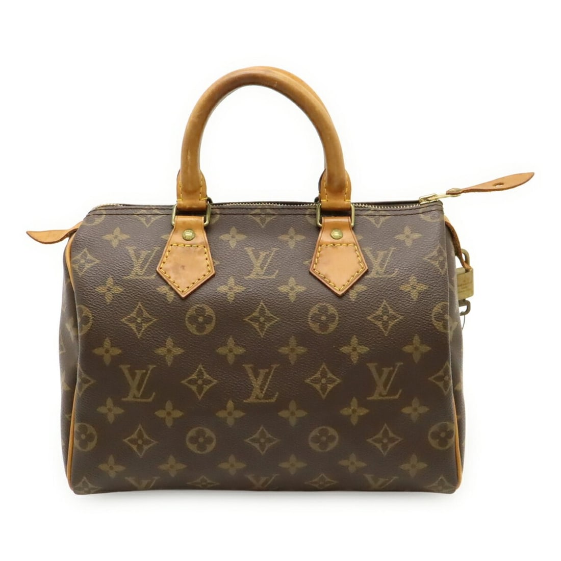LOUIS VUITTON Louis Vuitton Monogram Speedy 25 Handbag M41528: --- Catalog ---Category: SizeSize (HxWxD): 18.5cm x 25.5cm x 15cm / 7.28'' x 10.03'' x 5.9''Category: DesignType: HandbagColor: BrownGender: WomenMaterial: PVC Category: GeneralMPN: M41528Brand: Louis