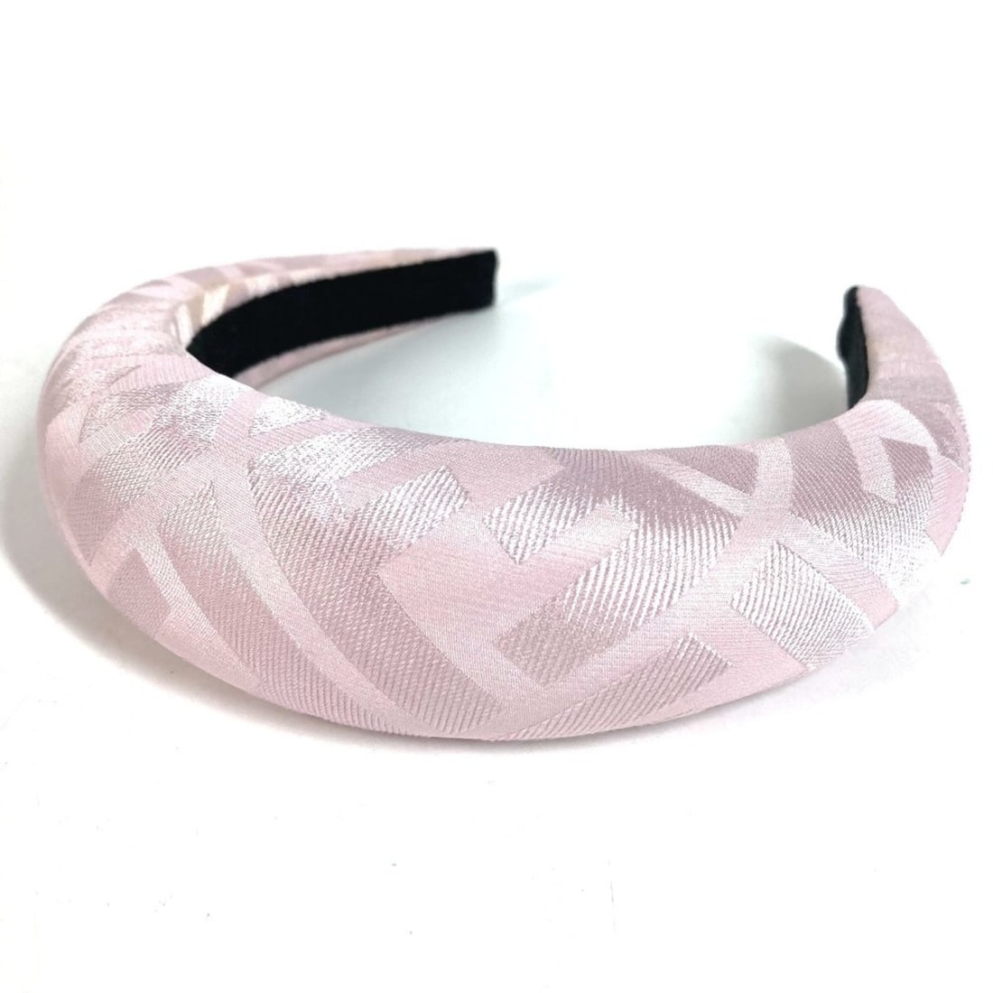 FENDI Zucca Logo Headband Hairband Hair Accessory Canvas Women's Pink (1 of 11)