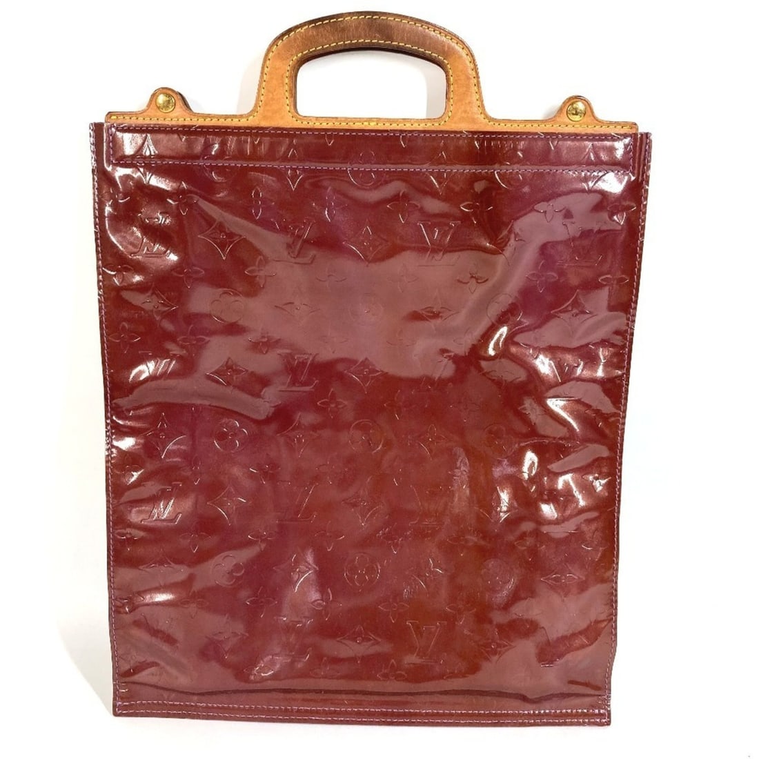 LOUIS VUITTON M91079 Monogram Vernis Stanton Bag, Bi-fold Clutch Handbag, Canvas, Women's, Violet: --- Catalog ---Category: SizeSize (HxWxD): 35cm x 30.5cm / 13.77'' x 12''Category: DesignType: Clutch bag, HandbagColor: Purple, VioletGender: WomenMaterial: Monogram Vernis Category: GeneralMPN: M910