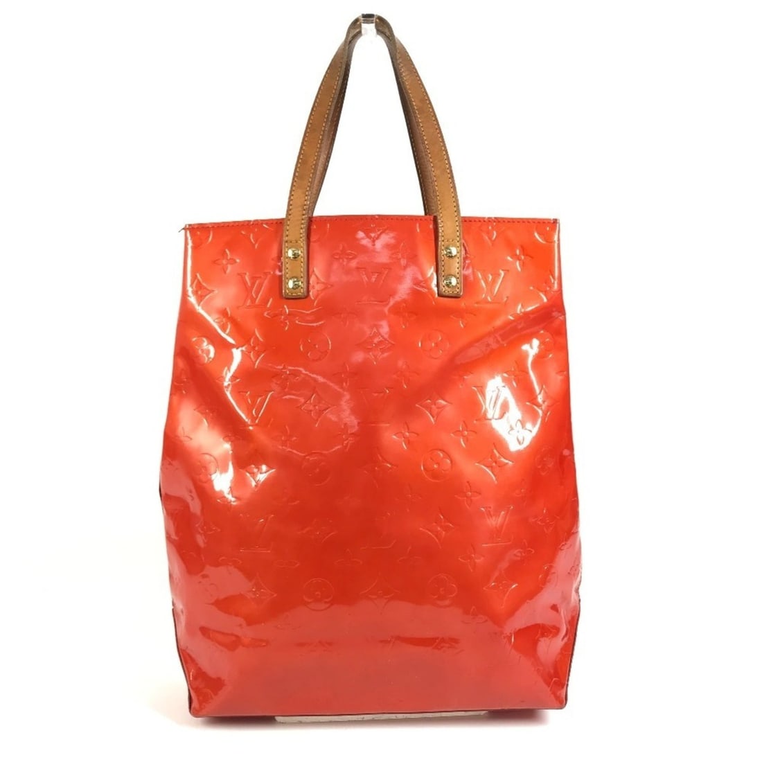 LOUIS VUITTON M91086 Monogram Vernis Lead MM Vertical Tote Bag Shoulder Canvas Women's Rouge Red: --- Catalog ---Category: SizeSize (HxWxD): 33cm x 25cm x 11.5cm / 12.99'' x 9.84'' x 4.52''Category: DesignType: Shoulder bag, Tote bagColor: Red color, RougeGender: WomenMaterial: Monogram Vernis Cat