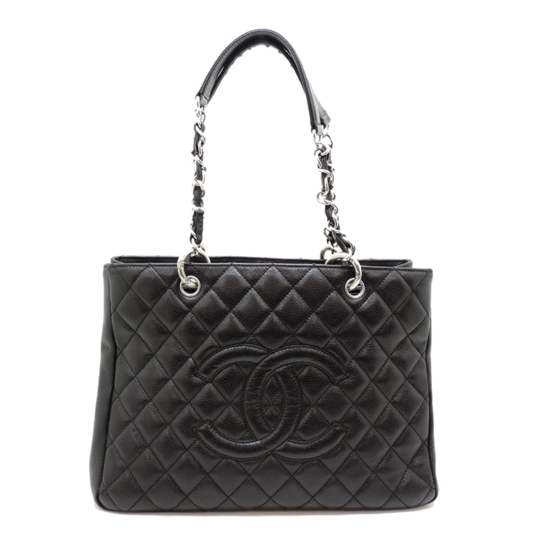 Chanel GST Grand Shopping Tote Bag for Women, A50995, Caviar Leather, Black: --- Catalog ---Category: SizeSize (HxWxD): 24cm x 34cm x 14cm / 9.44'' x 13.38'' x 5.51''Category: DesignType: Tote bagColor: BlackGender: WomenMaterial: Grained Calfskin Category: GeneralMPN: