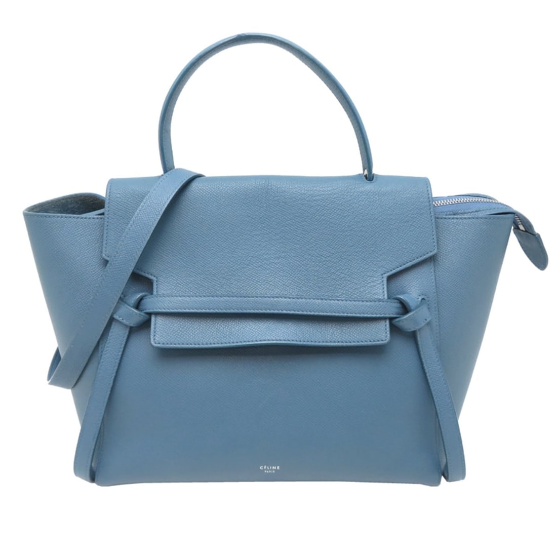 Celine Belt Bags Small Women's Handbag Leather Light Blue (1 of 18)
