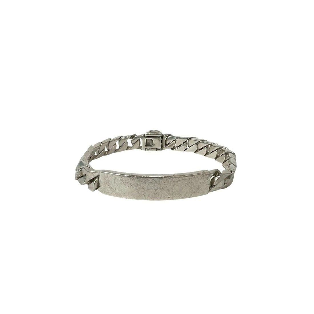 TIFFANY&Co. Tiffany Vintage ID Bracelet, Sterling Silver 925 Bangle Accessory, 30643: --- Catalog ---Category: SizeLength: 21cm / 8.26''Category: DesignType: BangleColor: SilverGender: WomenMaterial: Silver 925Category: GeneralBrand: Tiffany--- Item List ---Section: ConditionRanking: R