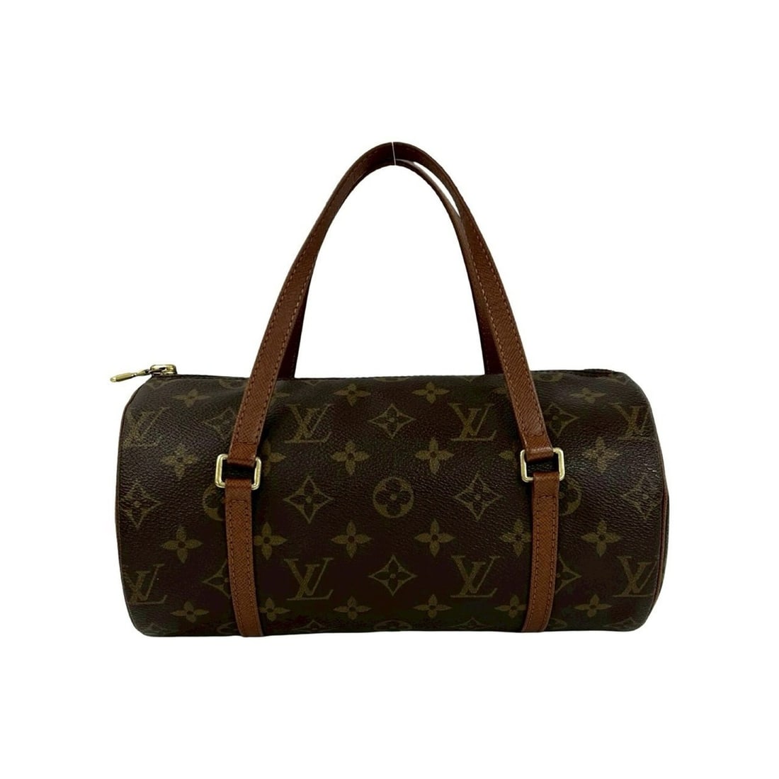 LOUIS VUITTON Vintage Papillon 25 Monogram Leather Handbag Mini Boston Bag Brown 28415: --- Catalog ---Category: SizeSize (HxWxD): 13cm x 25.5cm x 12.5cm / 5.11'' x 10.03'' x 4.92''Category: DesignType: Boston bag, HandbagColor: BrownGender: WomenMaterial: Leather , PVC Category: General