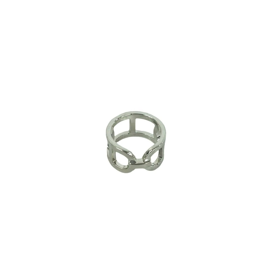 HERMES Vintage Ever Chaine d'Ancre Ring, Sterling Silver 925, Accessory, Silver, 35505 (1 of 9)