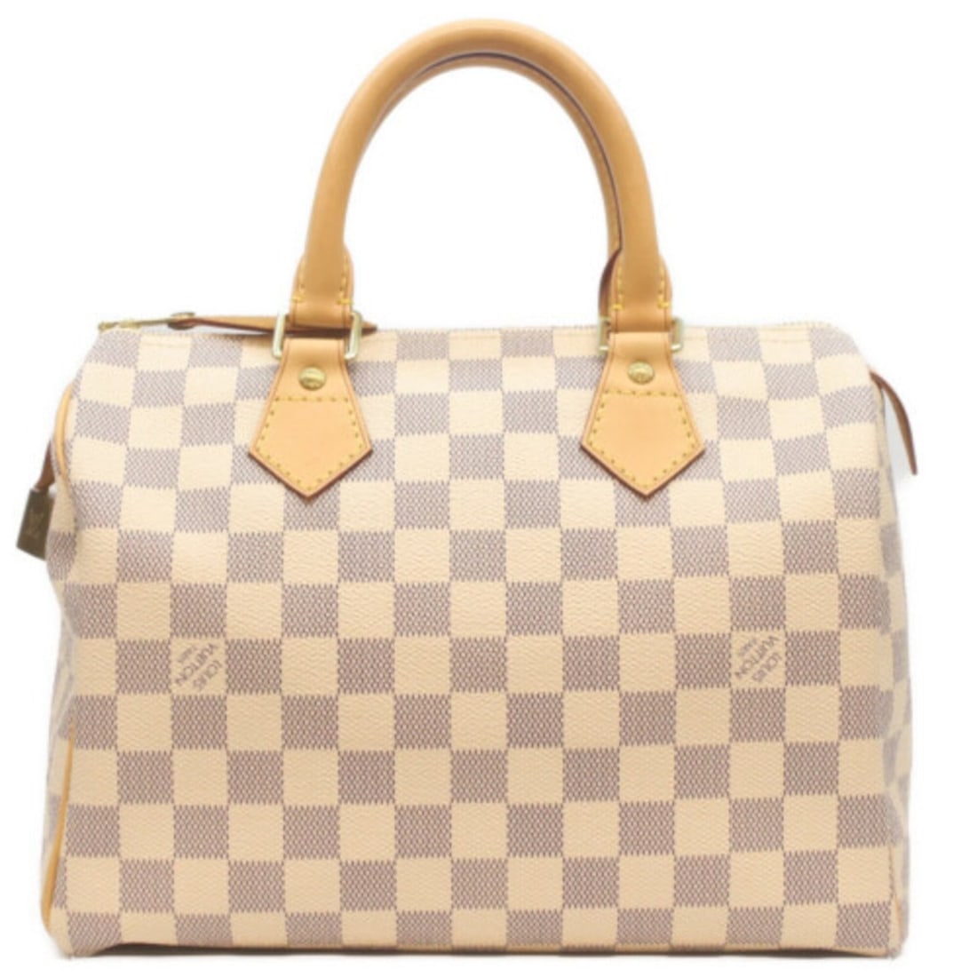 LOUIS VUITTON N41534 Damier Azur Speedy Bandoulière 25 Handbag, Beige, Gold Hardware, Women's (1 of 20)