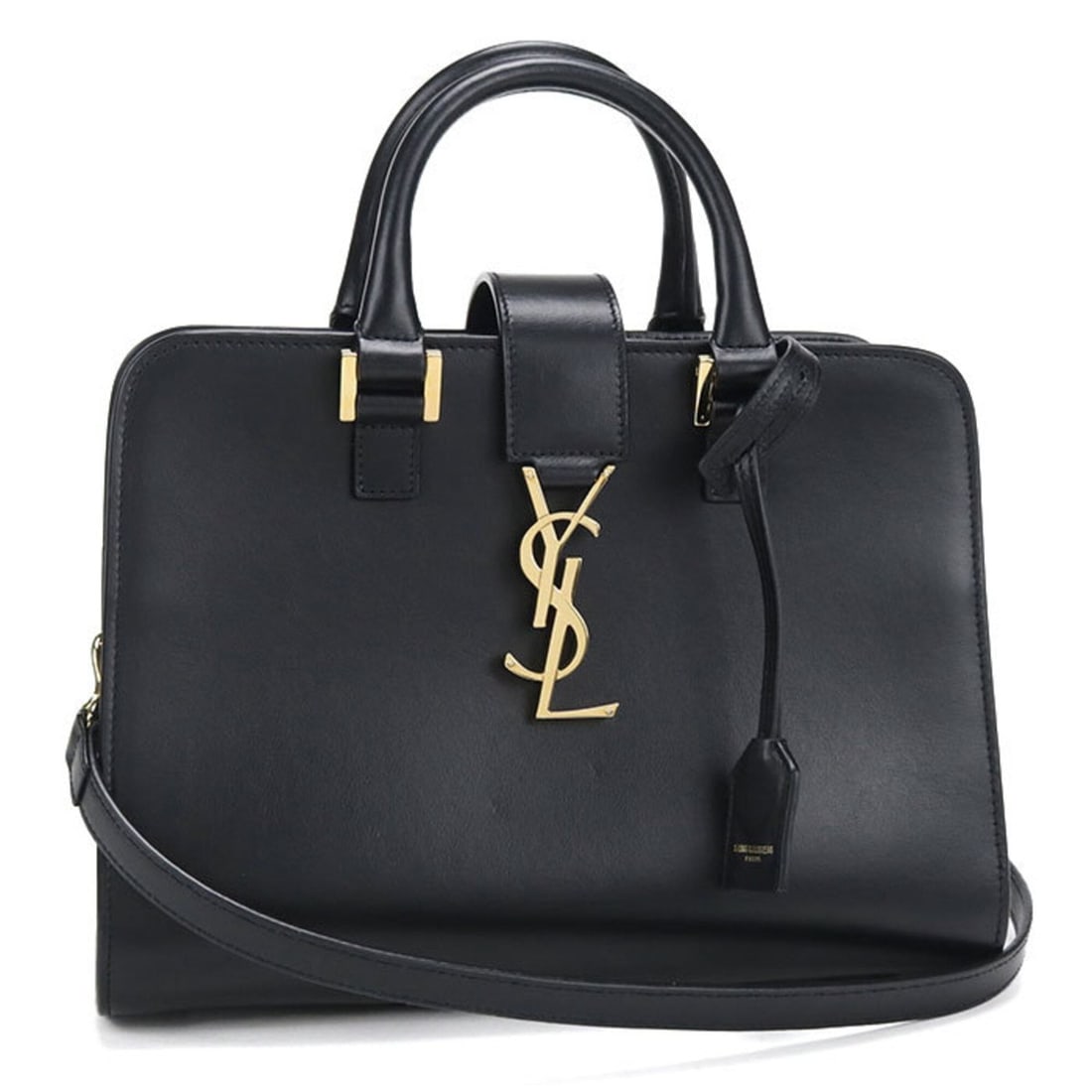 SAINT LAURENT Saint Laurent handbag 568853 Baby Cabas 2-way women's black (1 of 18)