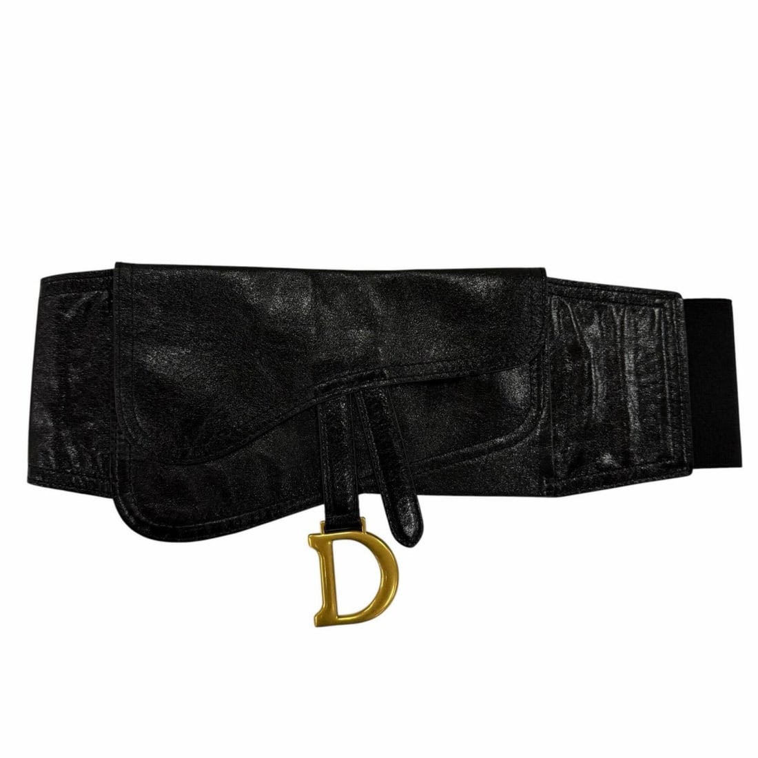 Christian Dior Vintage 35-MA-0169 Logo Hardware Saddle Leather Belt Black Gold Women's: --- Catalog ---Category: SizeLength: 63cm - 73cm / 24.8'' - 28.74''Category: DesignType: Standard beltColor: BlackGender: WomenMaterial (Strap): Leather Category: GeneralMPN: 35-MA-0169Brand: Christia